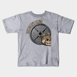 Deadlift Club Skull and Plate Kids T-Shirt